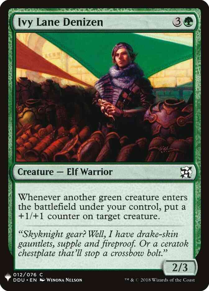 Ivy Lane Denizen [DDU-12] [The List] [Non-Foil]