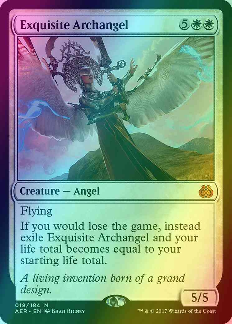 Exquisite Archangel [18] [Aether Revolt] [Foil]