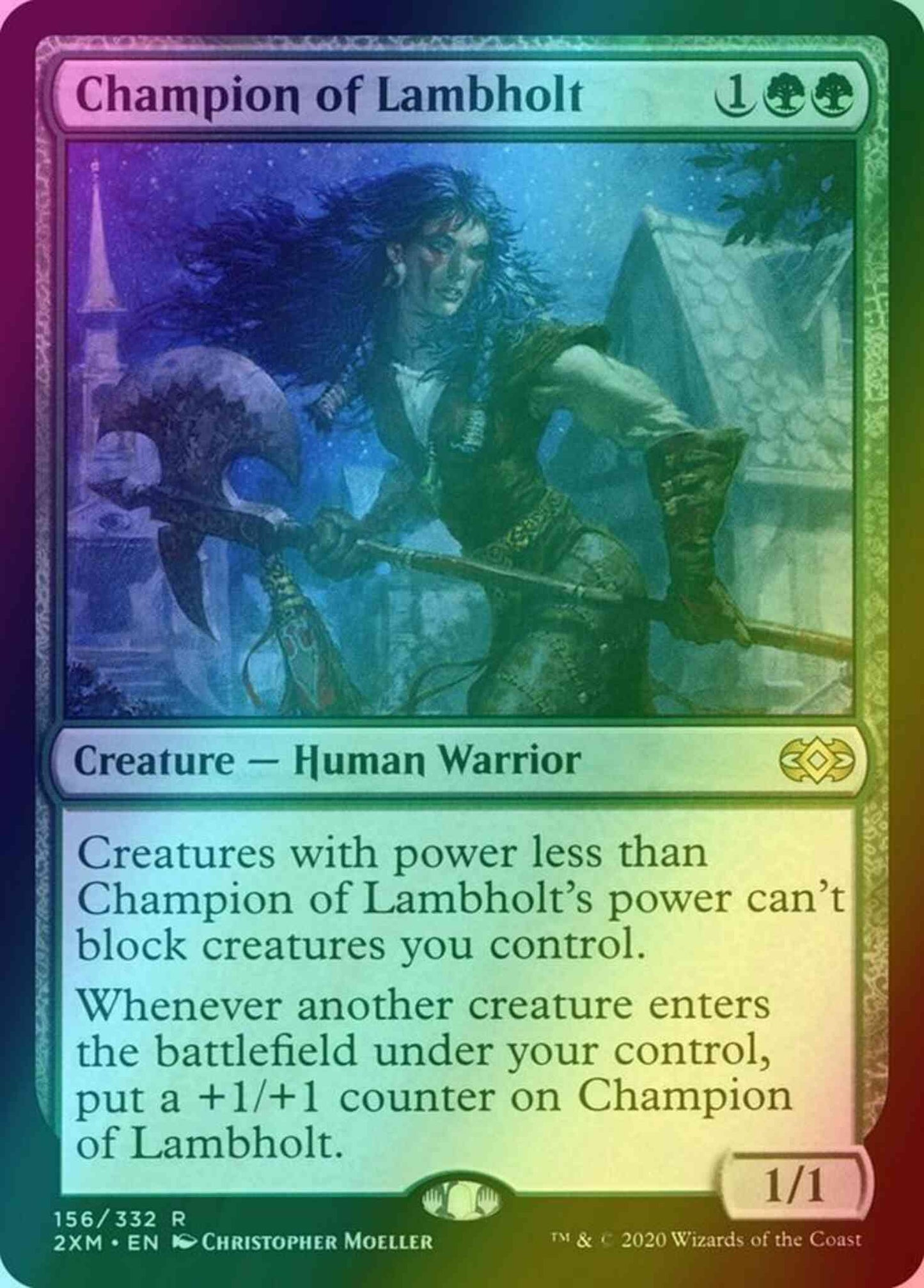 Champion of Lambholt [156] [Double Masters] [Foil]