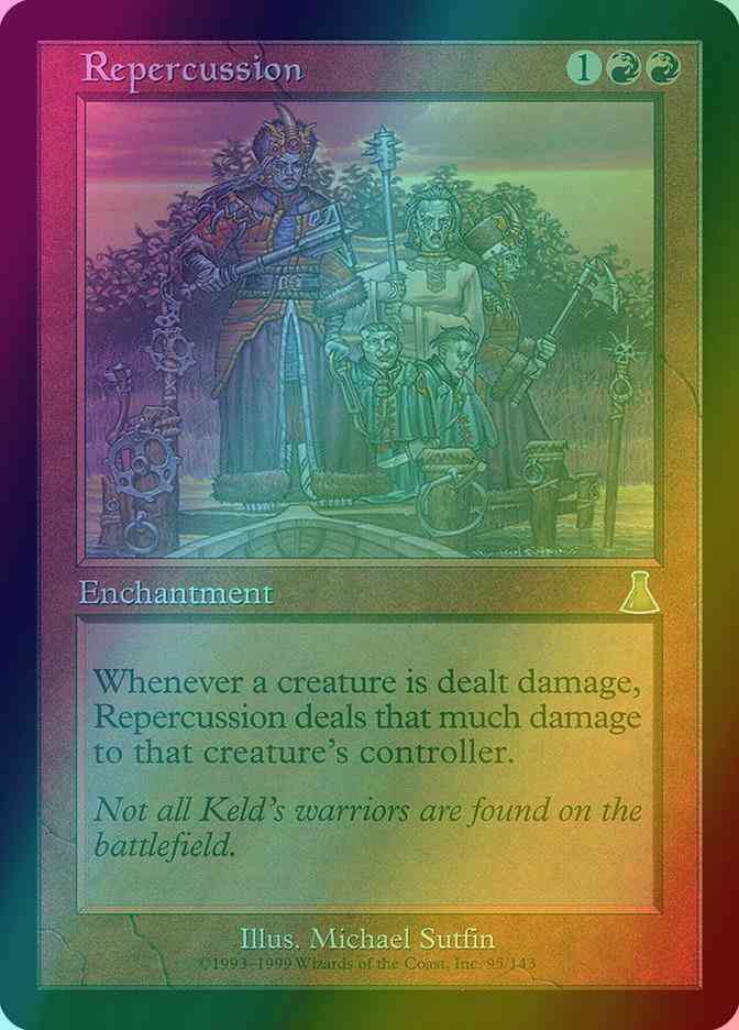 Repercussion [95] [Urza's Destiny] [Foil]