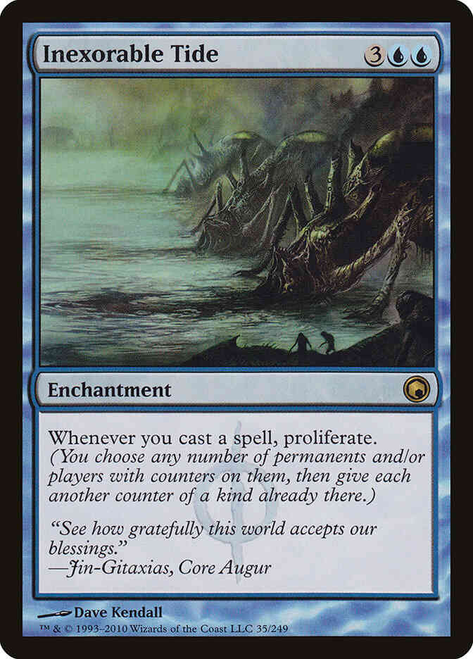 Inexorable Tide [35] [Scars Of Mirrodin] [Non-Foil]