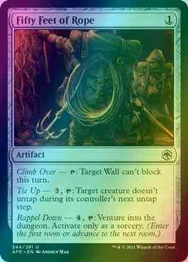 Fifty Feet of Rope [244] [Adventures in the Forgotten Realms] [Foil]