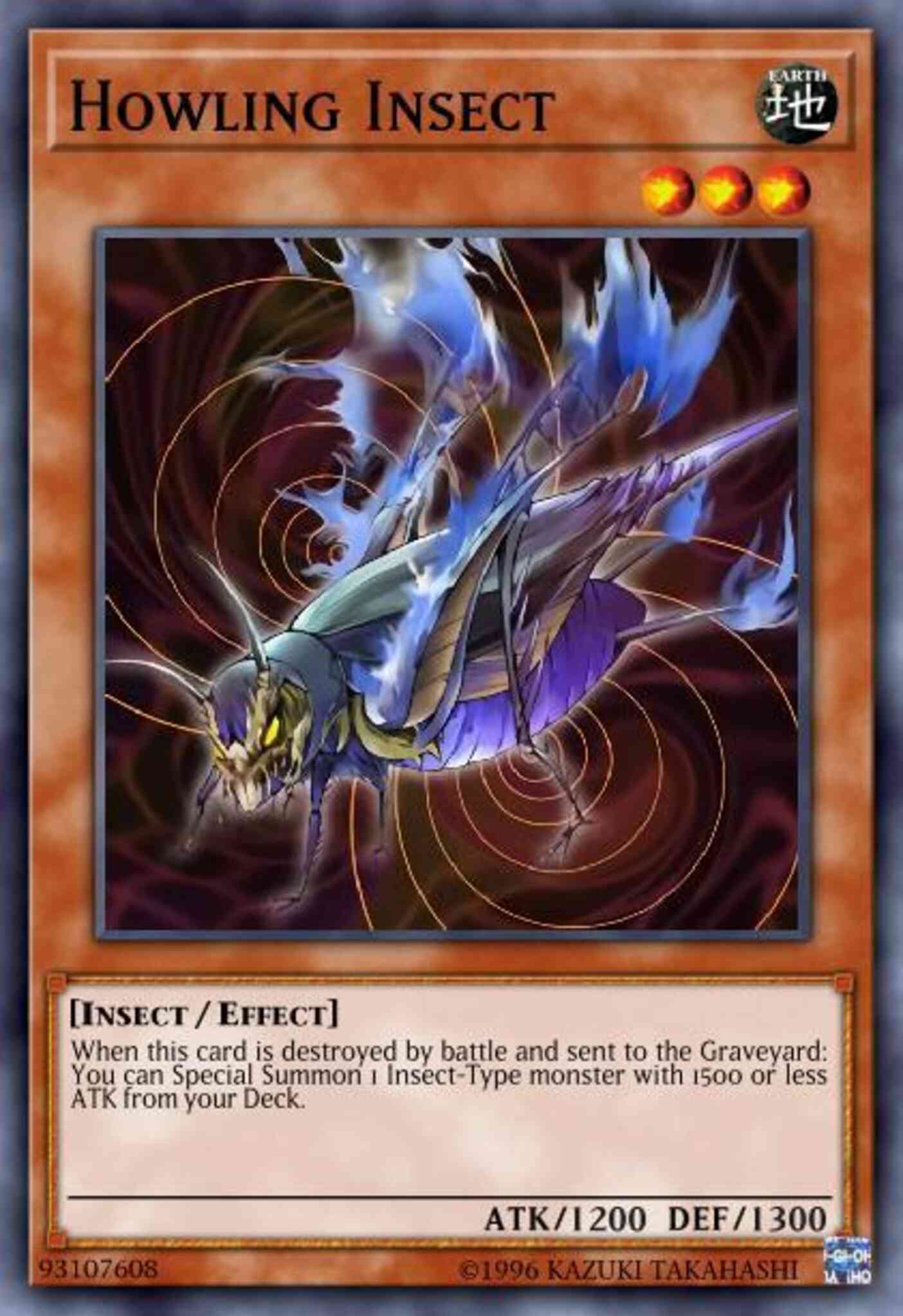 Howling Insect - SOD-EN025 - Common - 1st Edition