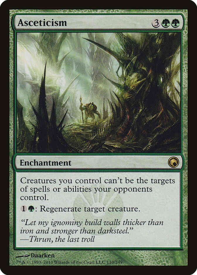 Asceticism [110] [Scars Of Mirrodin] [Non-Foil]