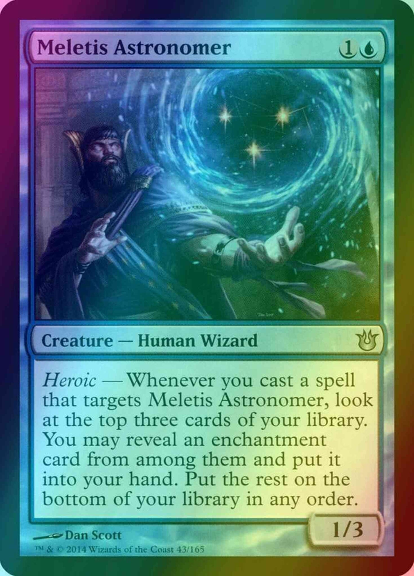 Meletis Astronomer [43] [Born of the Gods] [Foil]
