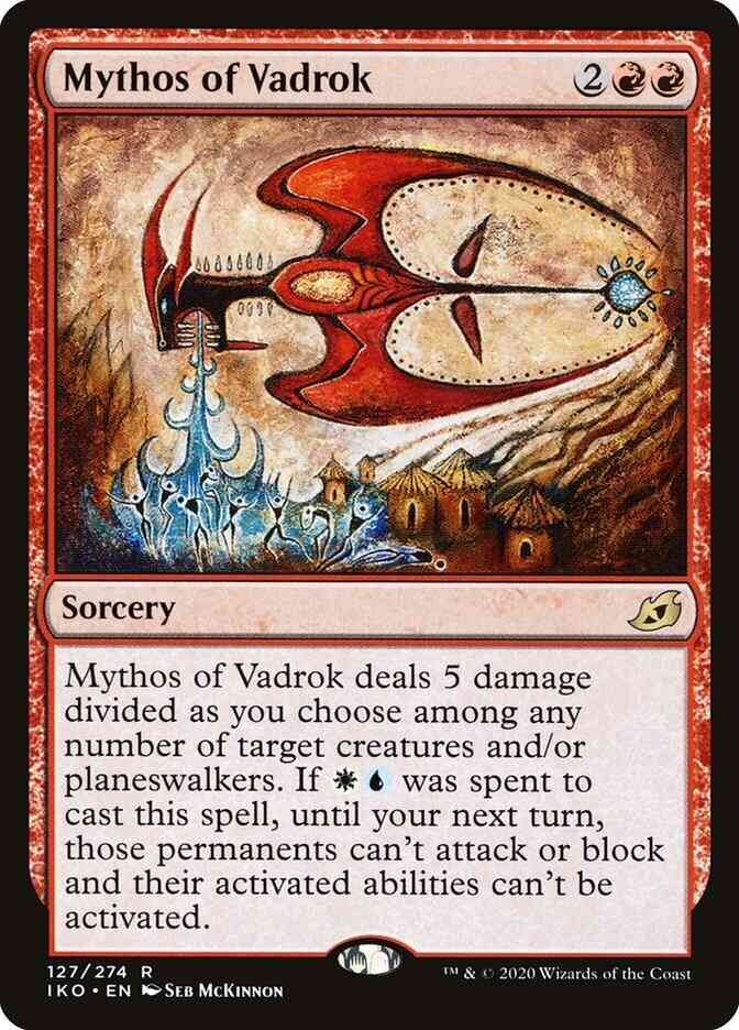 Mythos of Vadrok [127] [Ikoria: Lair of Behemoths] [Non-Foil]