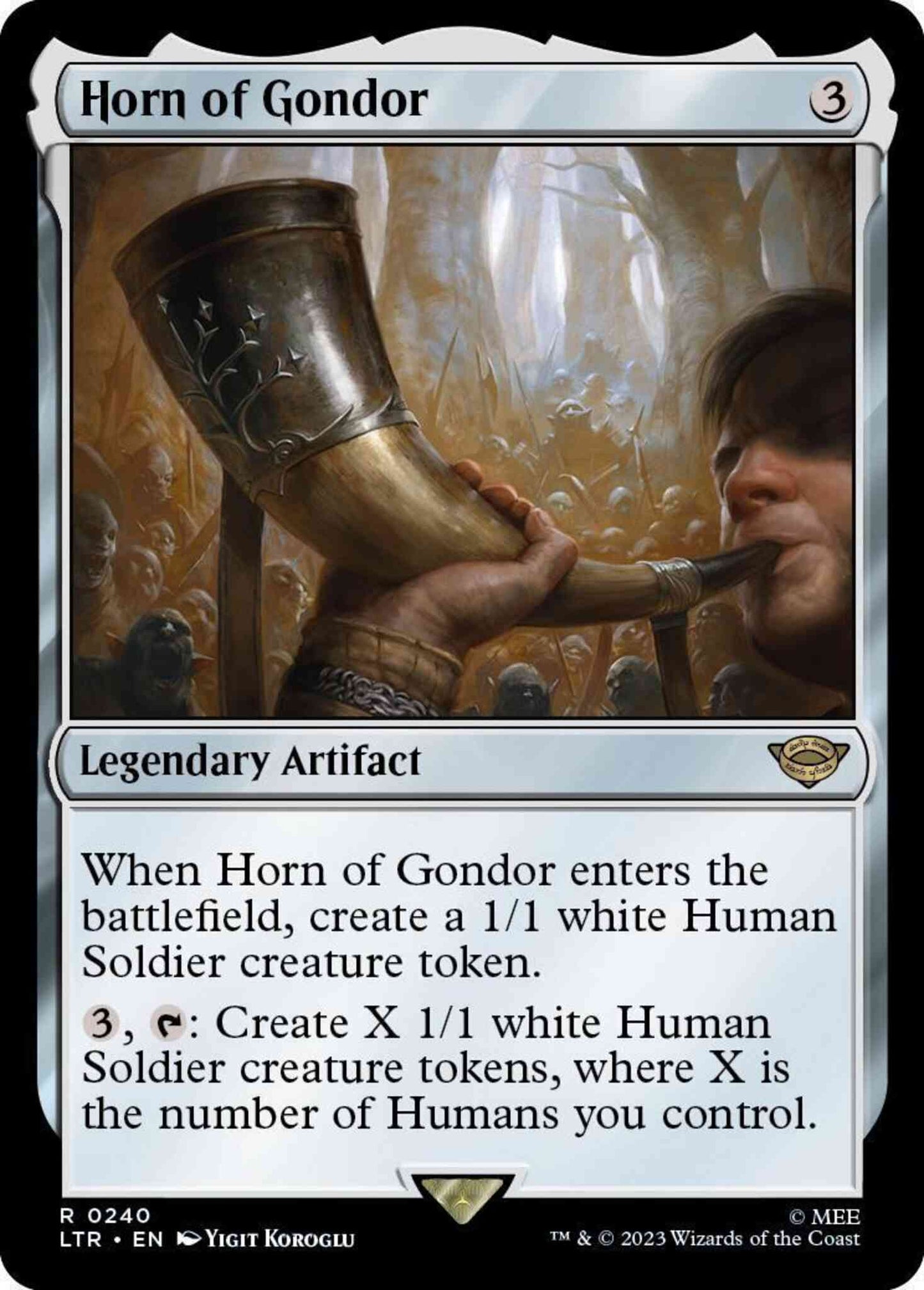 Horn of Gondor [240] [The Lord of the Rings: Tales of Middle-earth] [Non-Foil]
