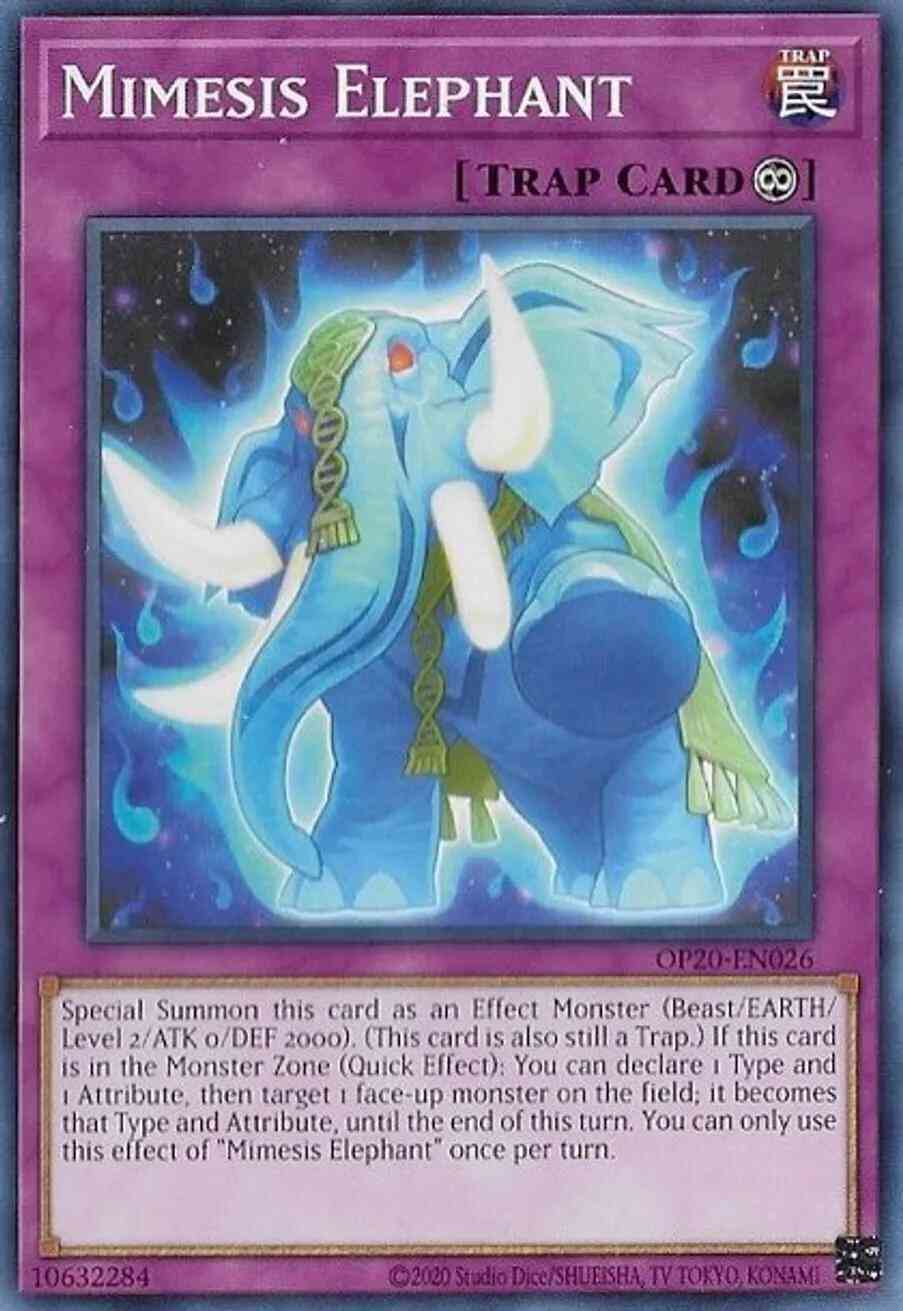 Mimesis Elephant - OP20-EN026 - Common - Unlimited