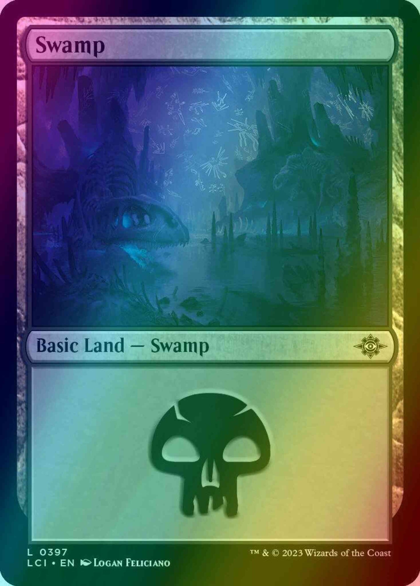 Swamp [397] [The Lost Caverns of Ixalan] [Foil]