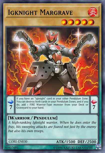 Igknight Margrave - CORE-EN030 - Common - 1st Edition