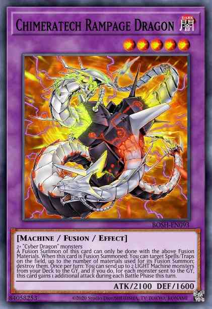 Chimeratech Rampage Dragon - LED3-EN019 - Common - 1st Edition