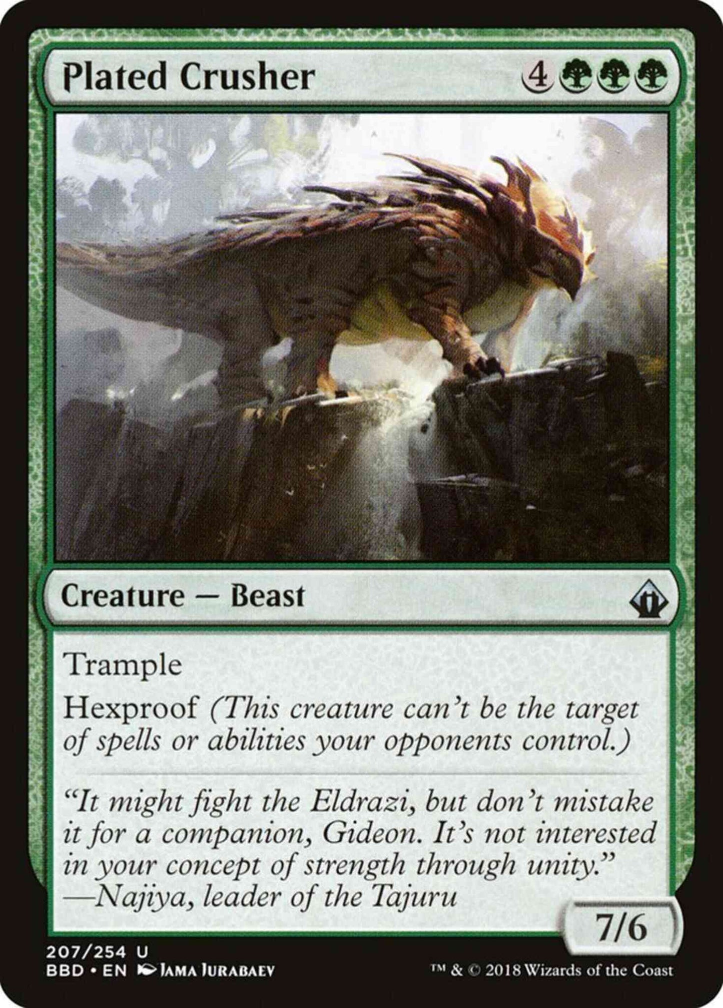 Plated Crusher [207] [Battlebond] [Non-Foil]