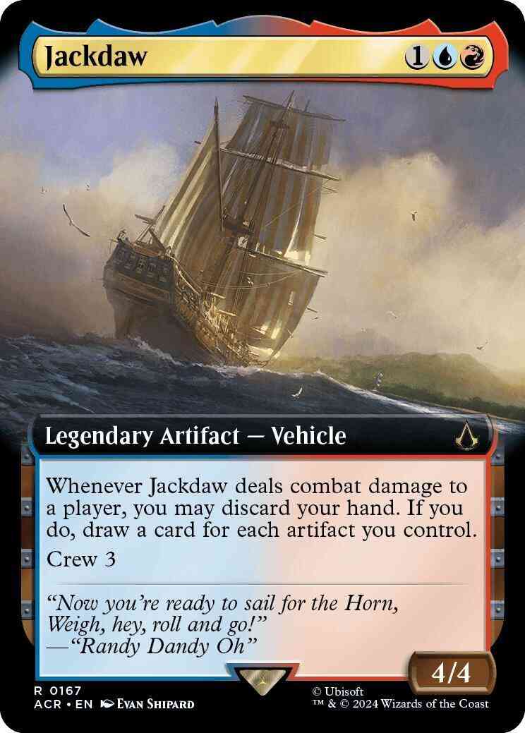 Jackdaw [167] [Extended Art] [Assassin's Creed] [Non-Foil]