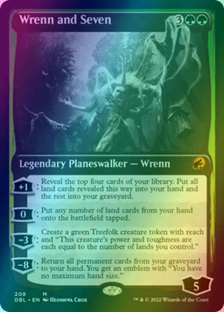 Wrenn and Seven [208] [Innistrad: Double Feature] [Foil]