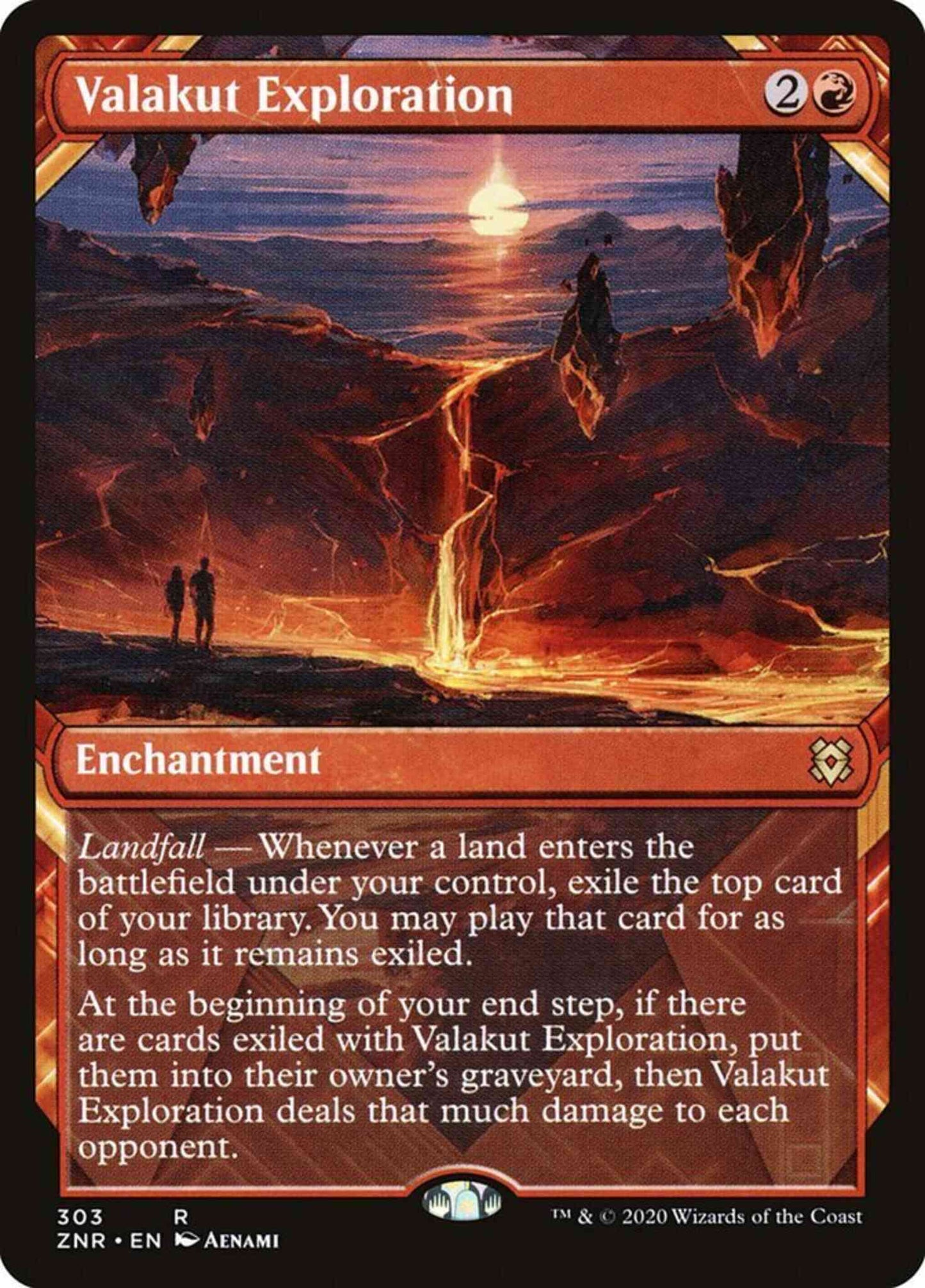 Valakut Exploration [303] [Showcase] [Zendikar Rising] [Non-Foil]