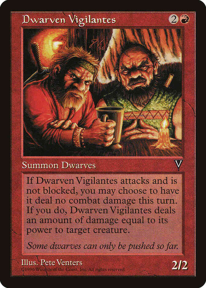 Dwarven Vigilantes [77] [Visions] [Non-Foil]