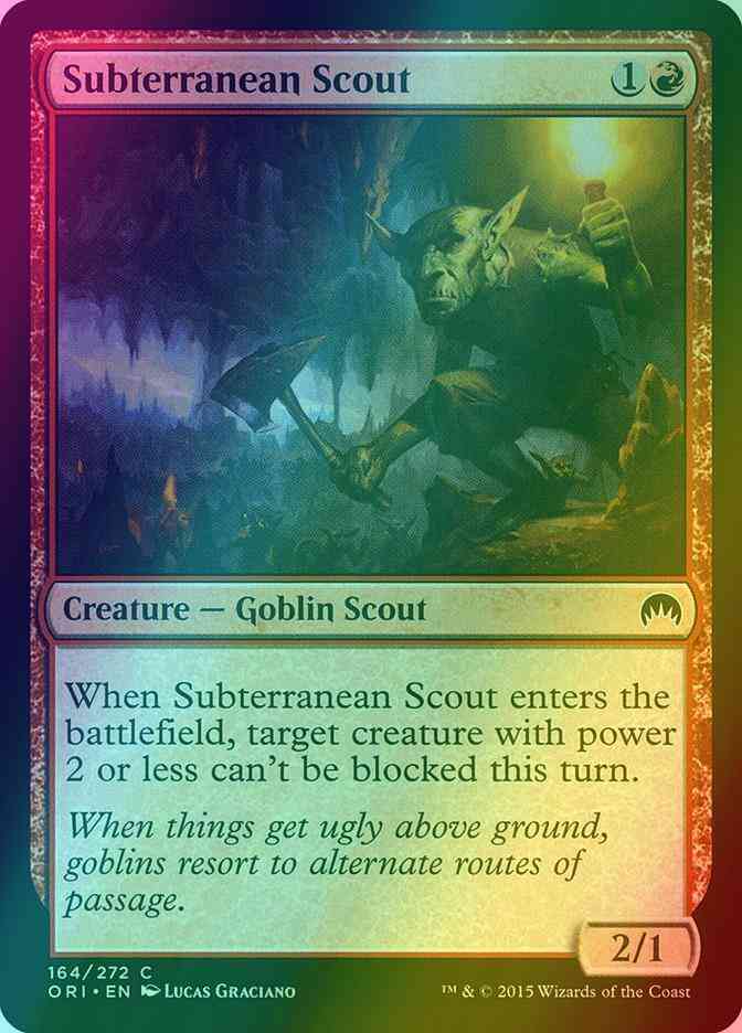Subterranean Scout [164] [Magic Origins] [Foil]