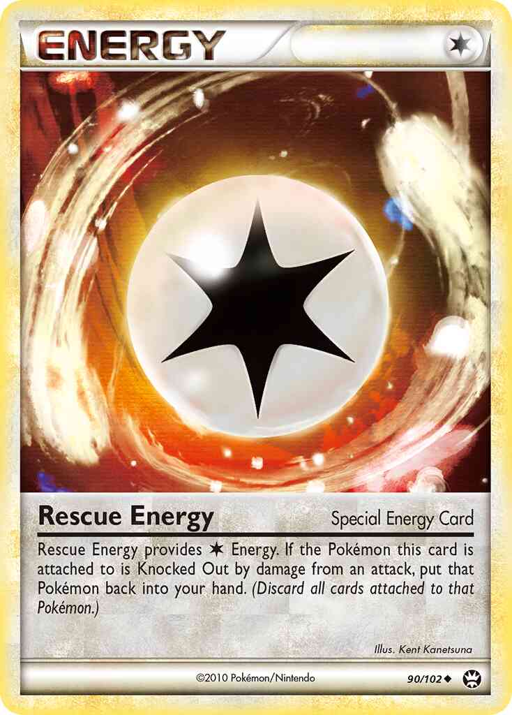 Rescue Energy - 90/102 - Uncommon [hgss4-90] [Non-Holo]