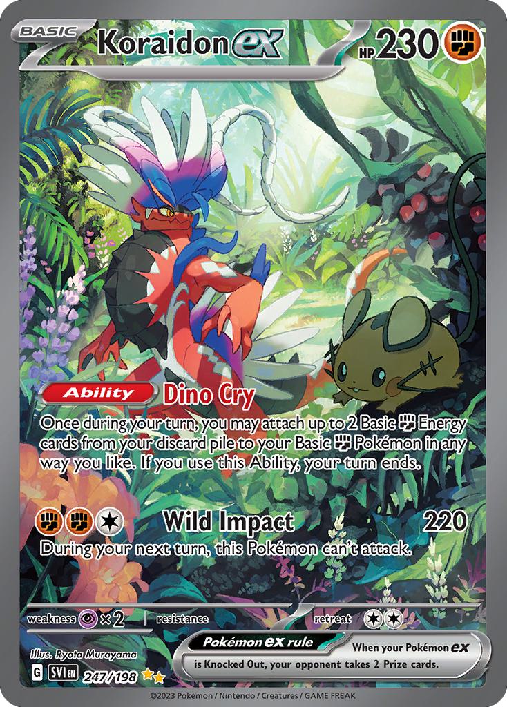 Koraidon ex - 247/198 - Special Illustration Rare [sv01-247] [Ultra]