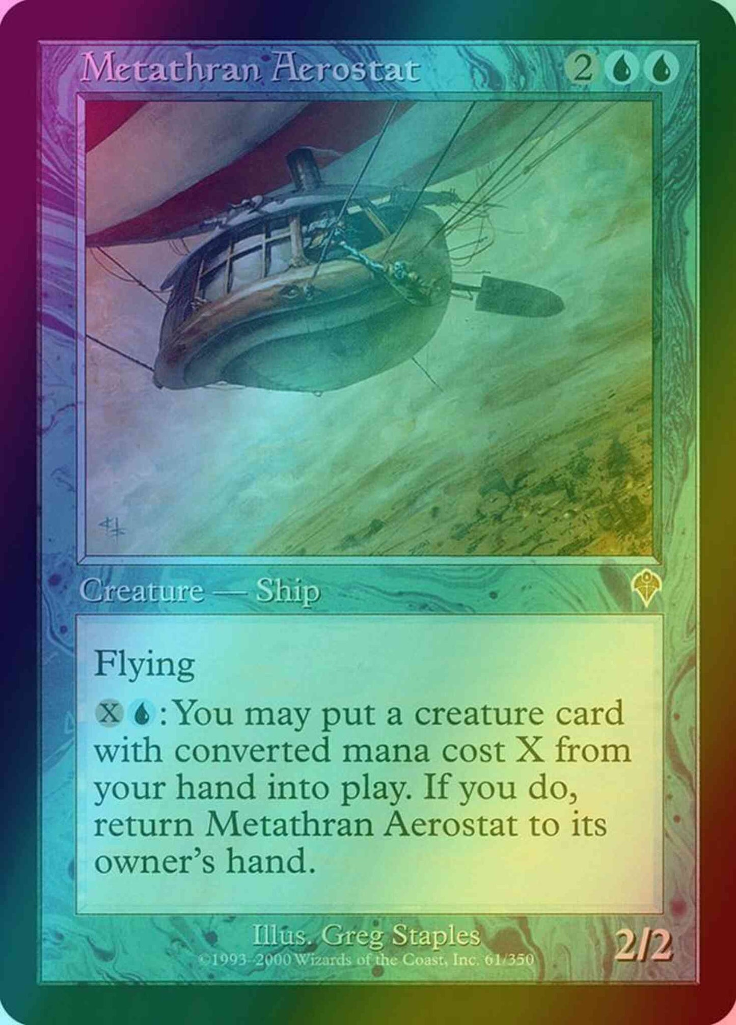 Metathran Aerostat [61] [Invasion] [Foil]