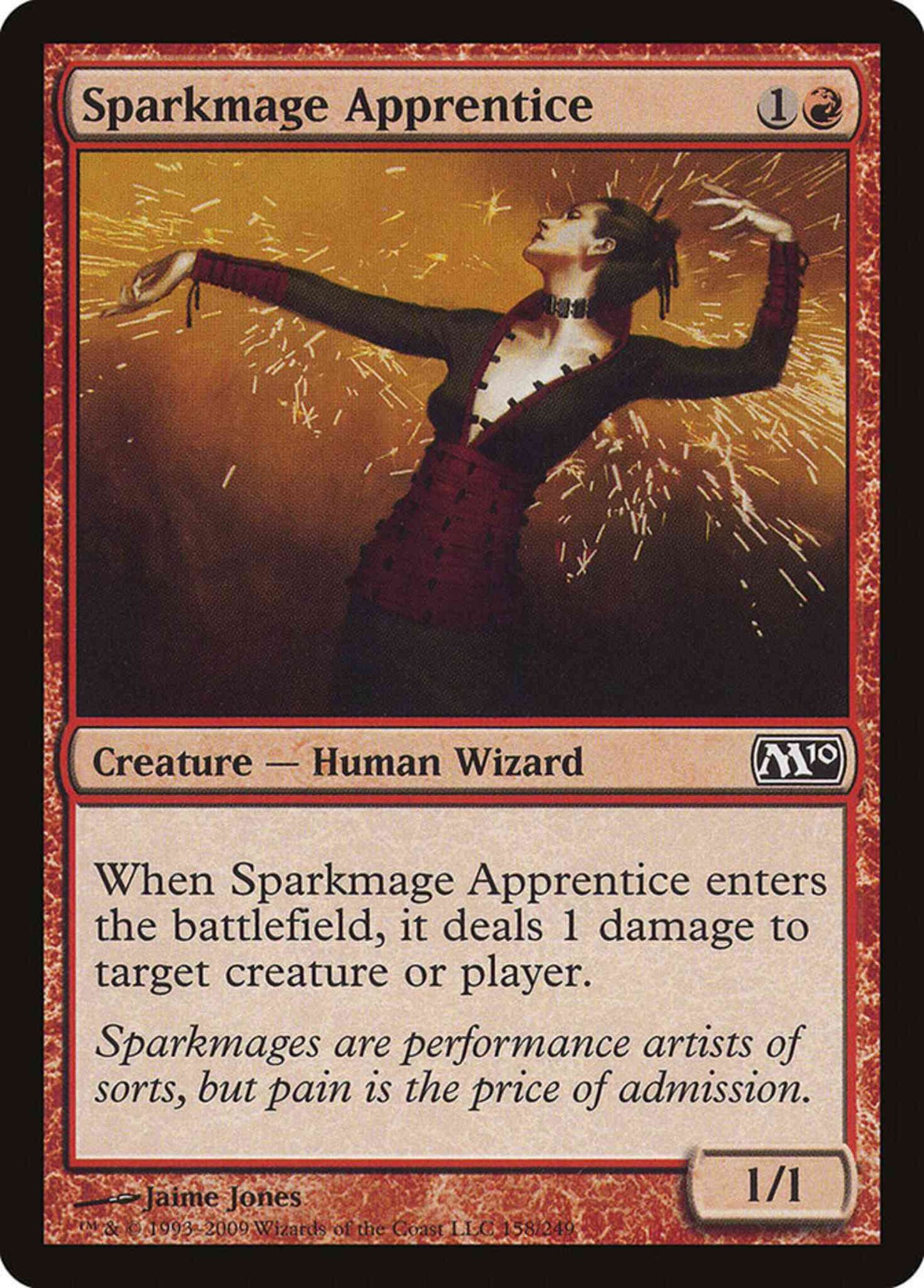 Sparkmage Apprentice [158] [Magic 2010] [Non-Foil]