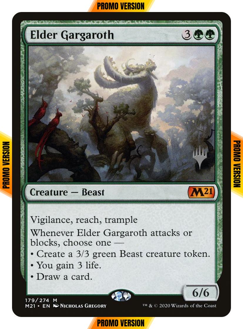 Elder Gargaroth [Promo Pack] [179p] [Core Set 2021 Promos] [Non-Foil]