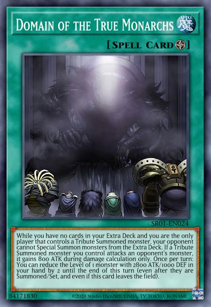 Domain of the True Monarchs - SR01-EN024 - Common - Unlimited