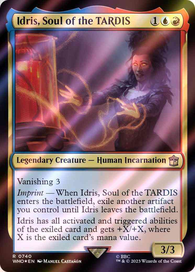Idris, Soul of the TARDIS [740] [Universes Beyond: Doctor Who] [Surge Foil]
