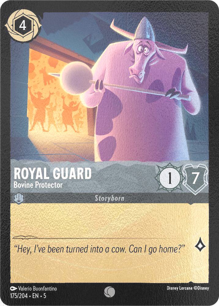 Royal Guard - Bovine Protector - 175/204 [Shimmering Skies] [Cold Foil]