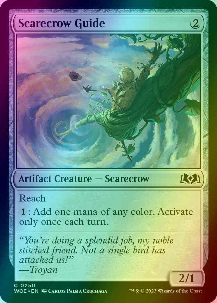 Scarecrow Guide [250] [Wilds of Eldraine] [Foil]