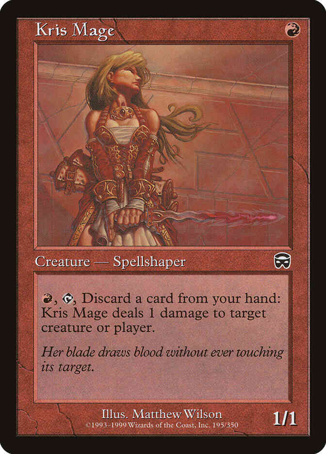 Kris Mage [195] [Mercadian Masques] [Non-Foil]