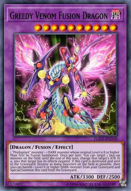 Greedy Venom Fusion Dragon - FUEN-EN010 - Secret Rare - Unlimited