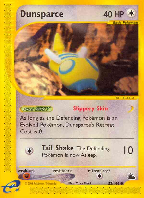 Dunsparce - 53/144 - Common [ecard3-53] [Reverse Holo]