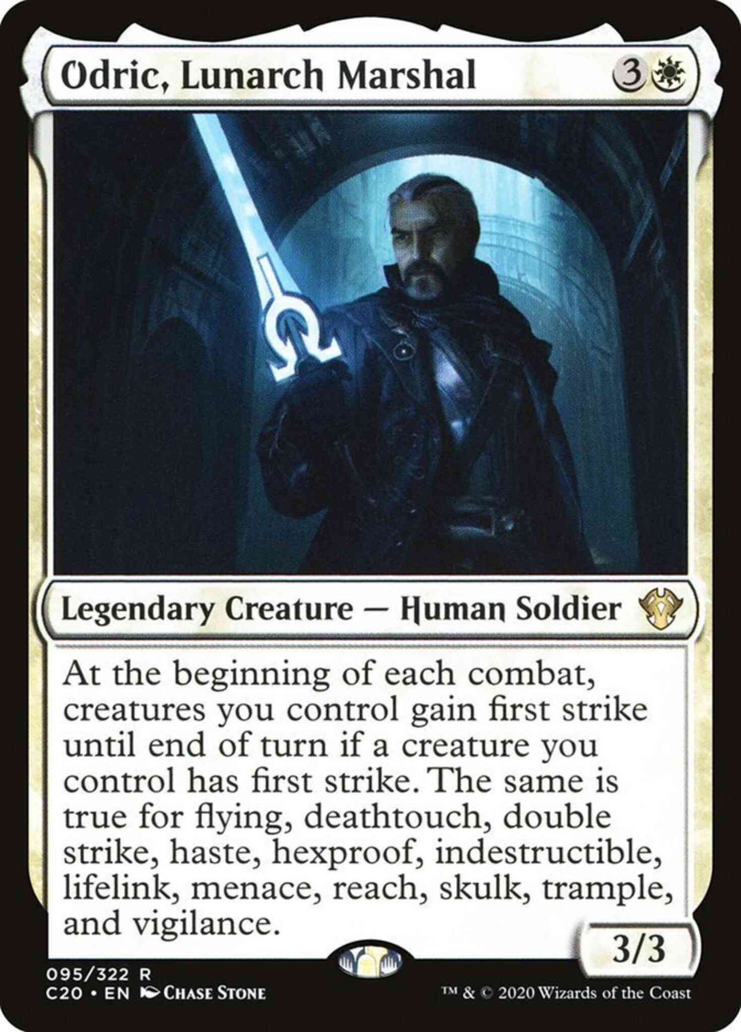 Odric, Lunarch Marshal [95] [Commander 2020] [Non-Foil]