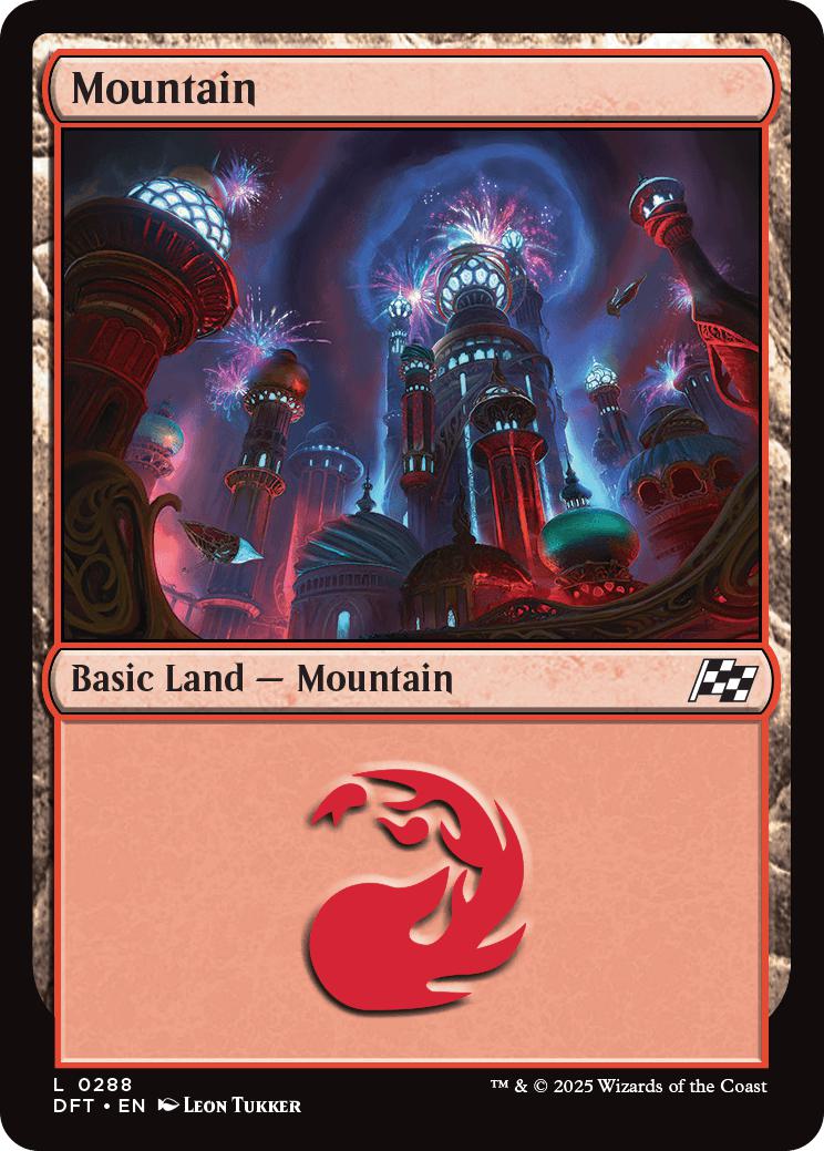Mountain [288] [Aetherdrift] [Non-Foil]