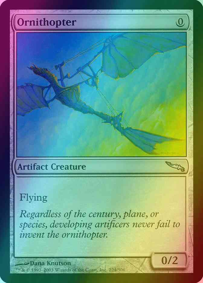 Ornithopter [224] [Mirrodin] [Foil]