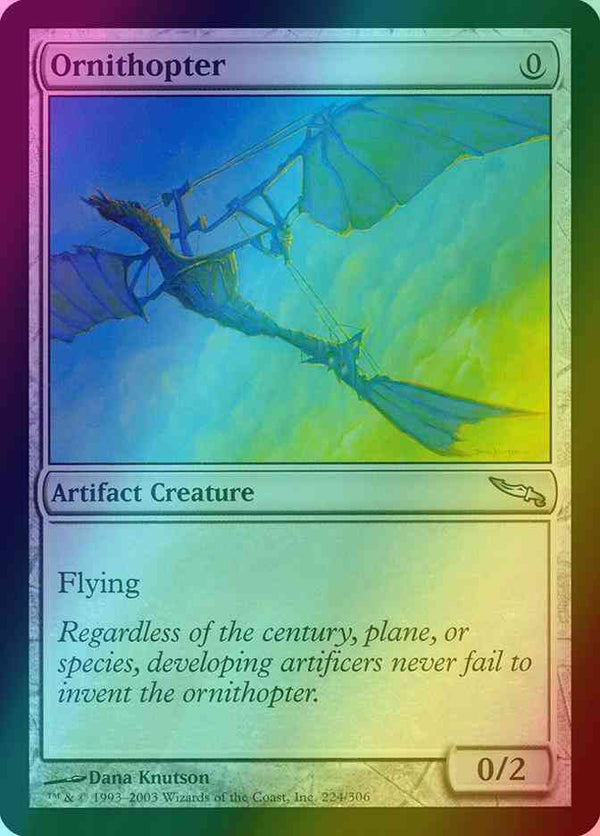 Ornithopter [224] [Mirrodin] [Foil]