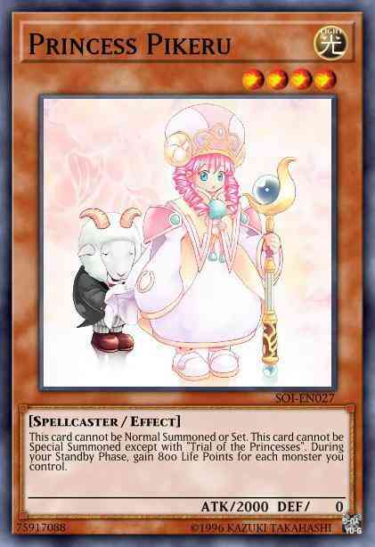 Princess Pikeru - SOI-EN027 - Ultimate Rare - 1st Edition