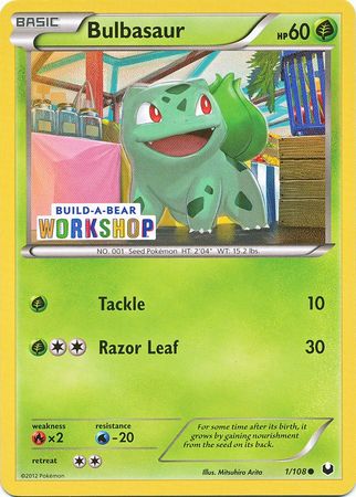 Bulbasaur - 1/108 - Promo [Build-A-Bear Workshop] [BW5MSP-1] [Non-Holo]