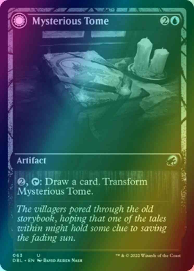 Mysterious Tome // Chilling Chronicle [63] [Innistrad: Double Feature] [Foil]