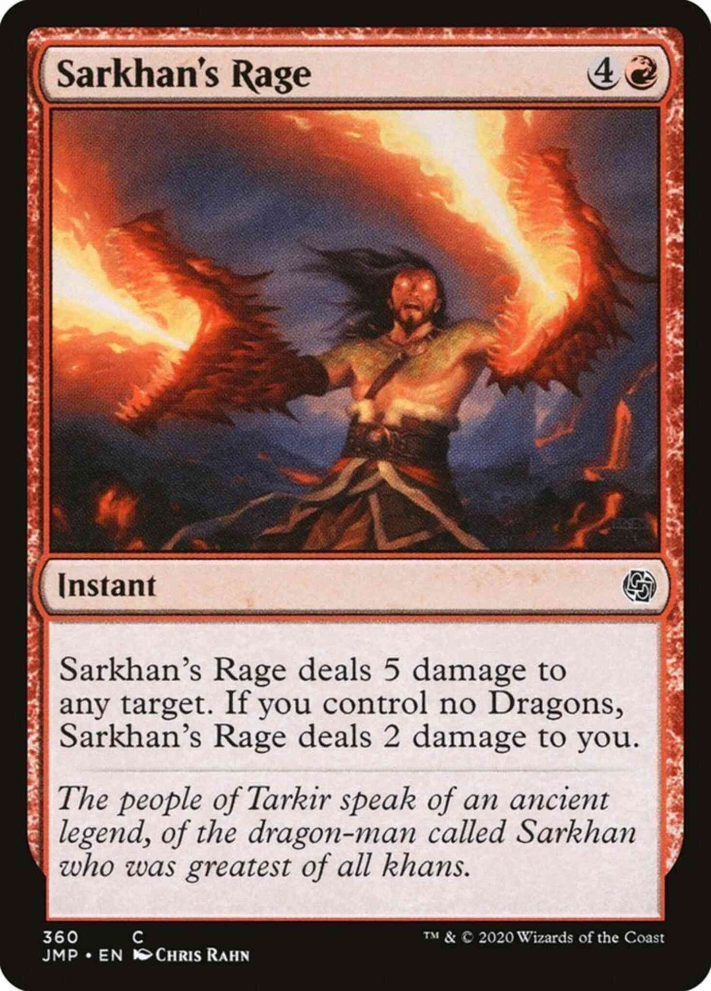 Sarkhan's Rage [360] [Jumpstart] [Non-Foil]
