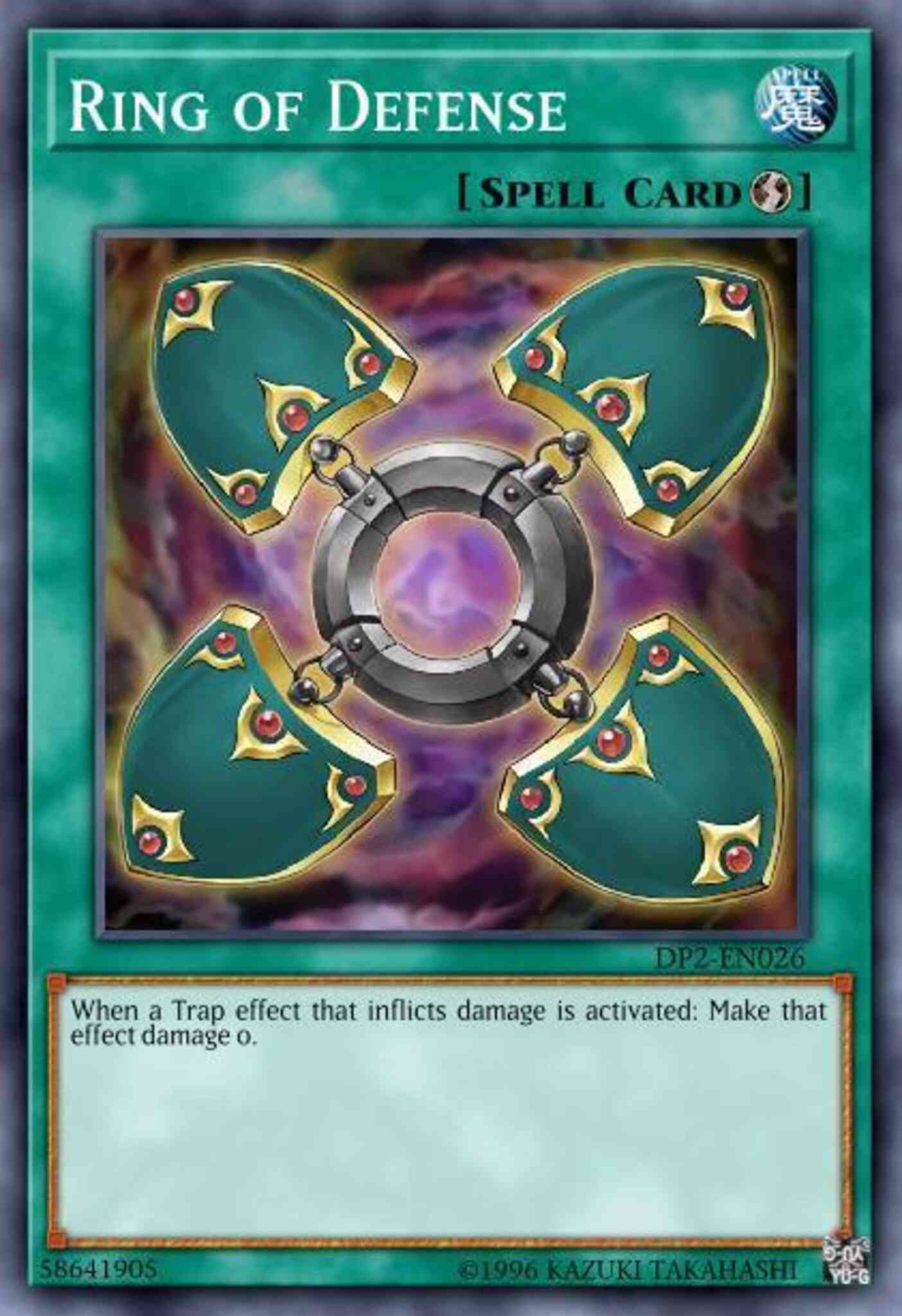 Ring of Defense - LCKC-EN033 - Ultra Rare - Unlimited