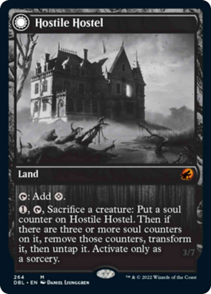 Hostile Hostel // Creeping Inn [264] [Innistrad: Double Feature] [Non-Foil]