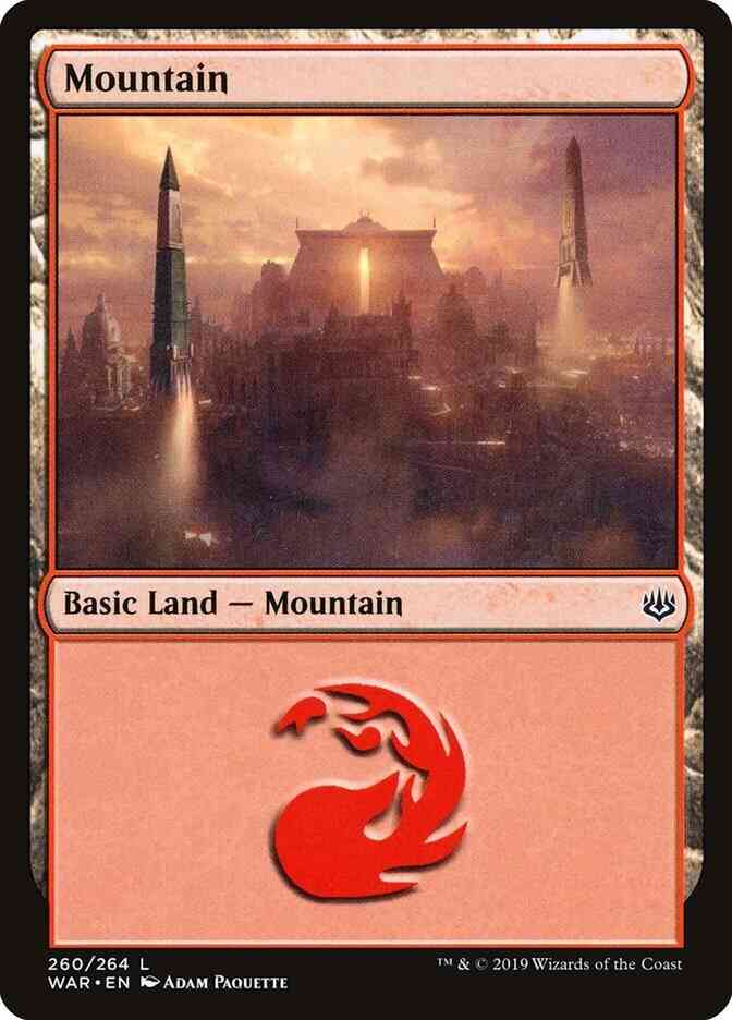 Mountain [260] [War of the Spark] [Non-Foil]
