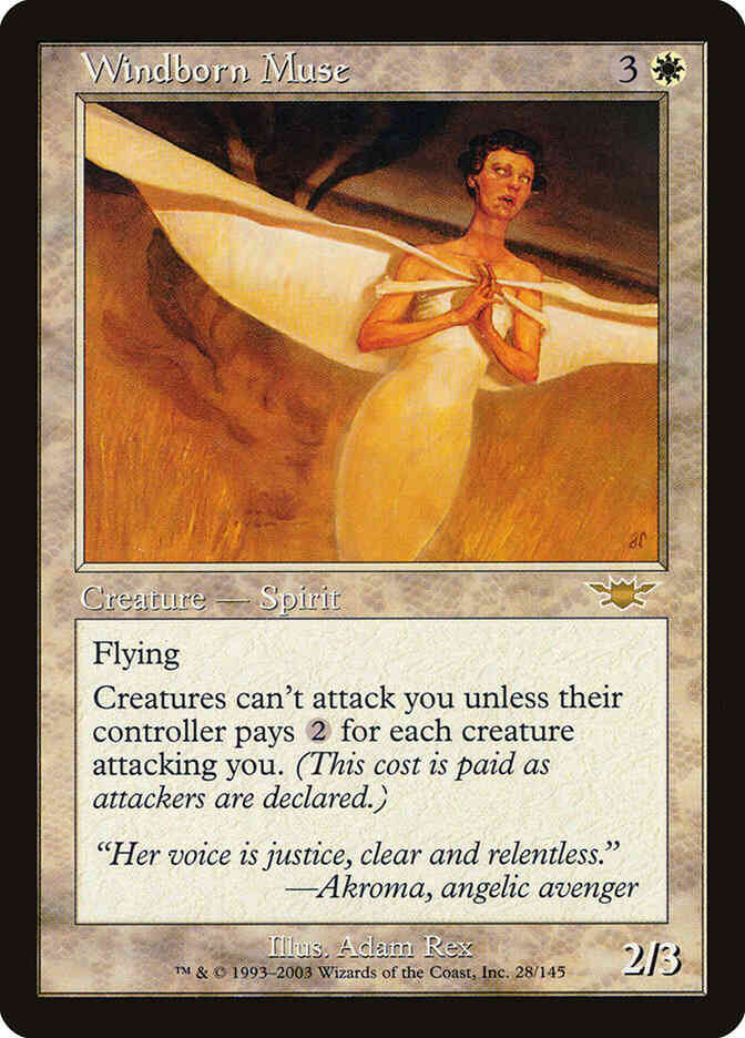Windborn Muse [28] [Legions] [Non-Foil]