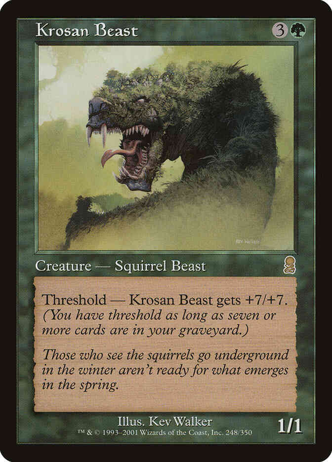 Krosan Beast [248] [Odyssey] [Non-Foil]