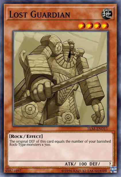 Lost Guardian - TU08-EN007 - Rare - Unlimited