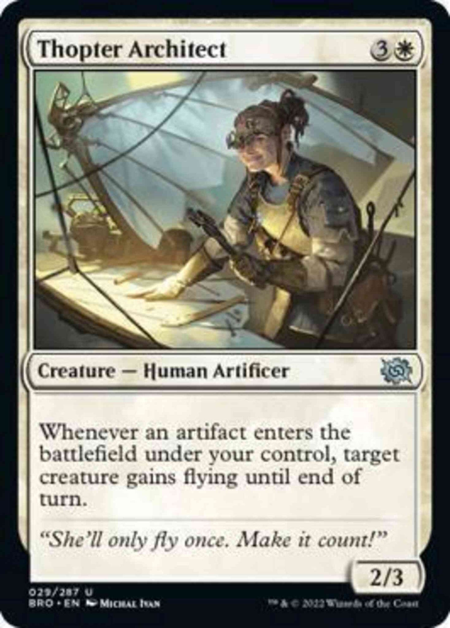 Thopter Architect [29] [The Brothers' War] [Non-Foil]