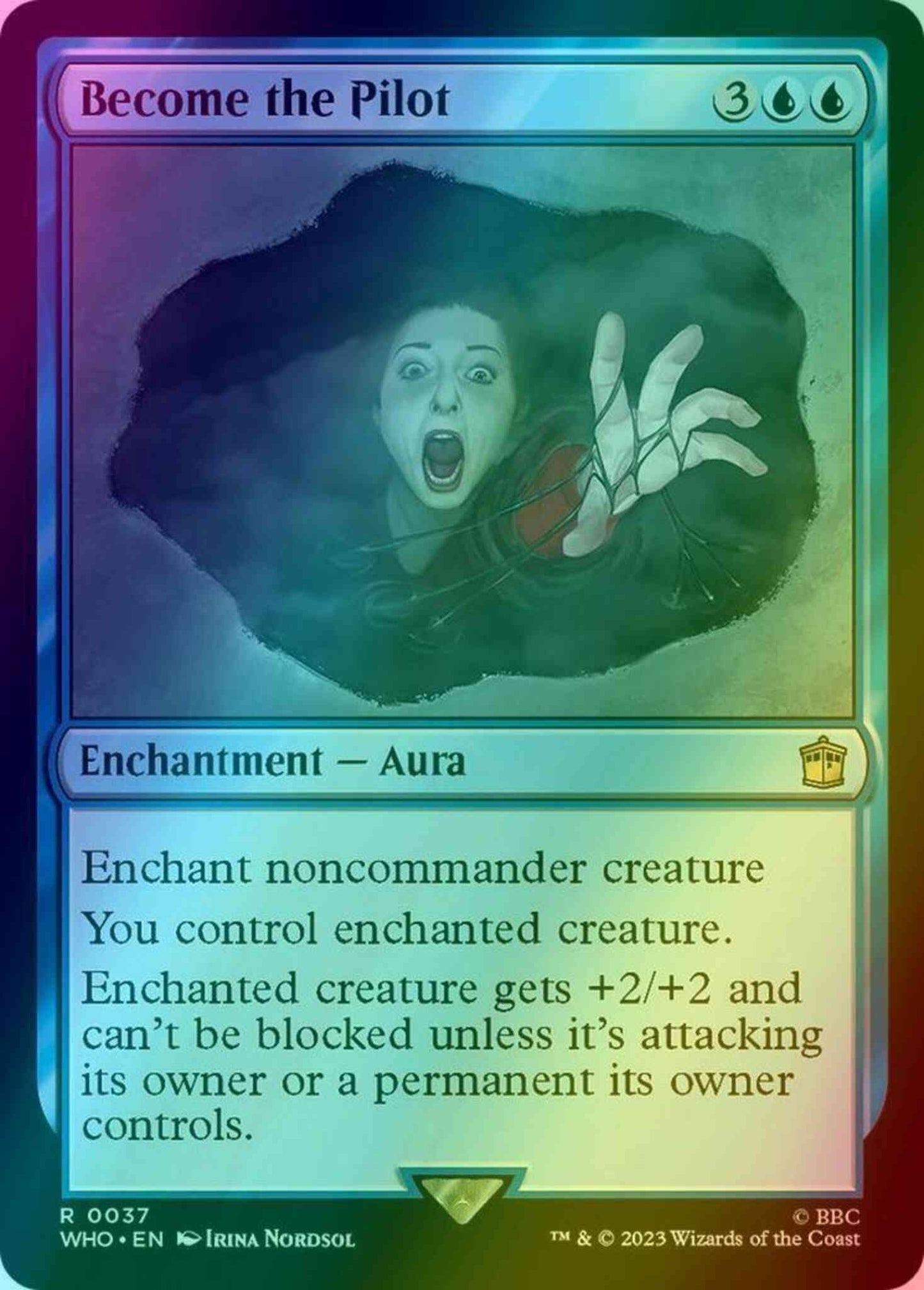 Become the Pilot [37] [Universes Beyond: Doctor Who] [Foil]