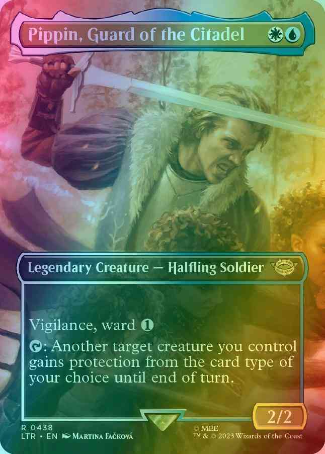 Pippin, Guard of the Citadel [438] [Borderless] [The Lord of the Rings: Tales of Middle-earth] [Foil]
